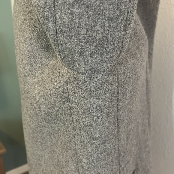 JCrew Factory Mercantile City Wool Coat Grey Size 4 - Picture 8 of 16